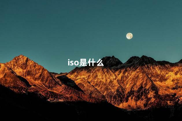 iso是什么