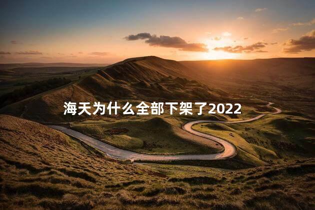 海天为什么全部下架了2022