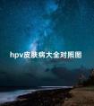 hpv皮肤病大全对照图