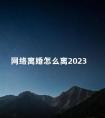 网络离婚怎么离2023