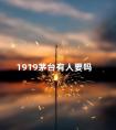 1919茅台有人要吗 1919里面的茅台是真的吗