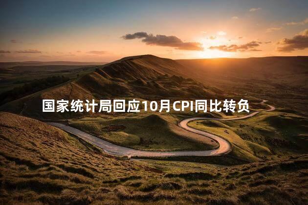 国家统计局回应10月CPI同比转负