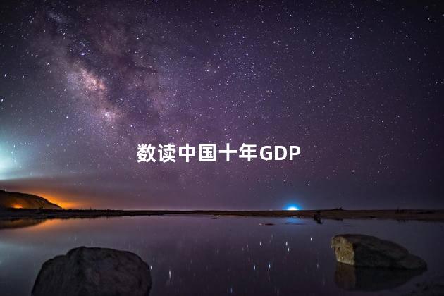 数读中国十年GDP